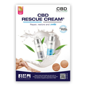 CBD RESCUE CREAM® Poster (A2)