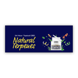 'Natural Terpenes' Patch Shelf Talker