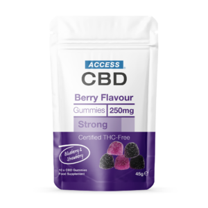 CBD Gummies 250mg (Berry) 45g