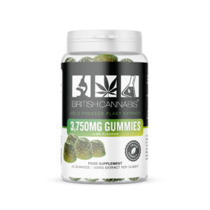 BRITISH CANNABIS™ Full-Plant Extract CBD Gummies (3750mg) 25 Gummies