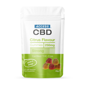 CBD Gummies 250mg (Citrus) 45g