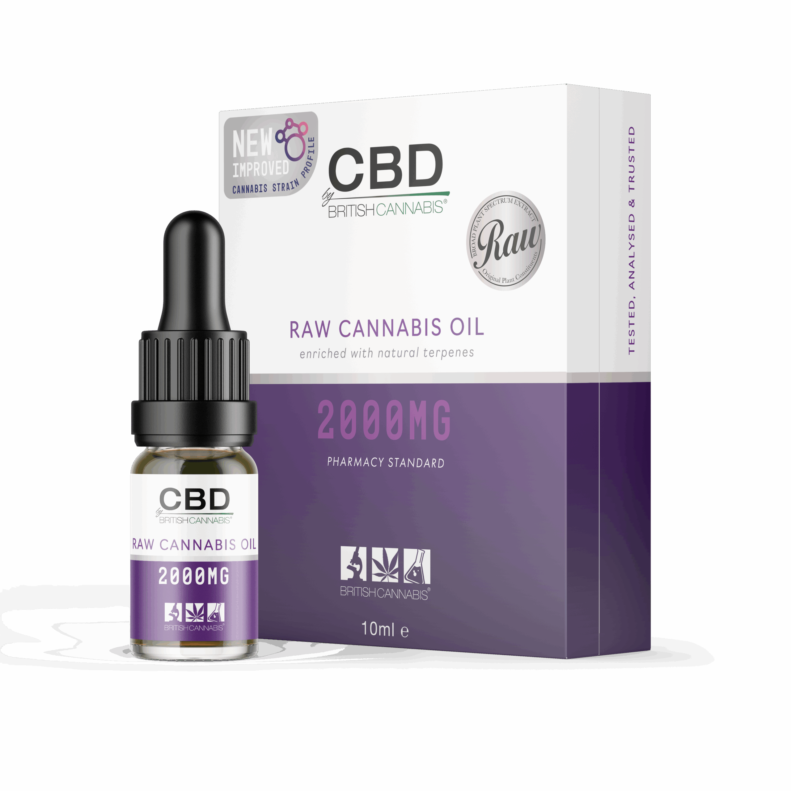 RAW Cannabis Oil 2000mg (10ml)